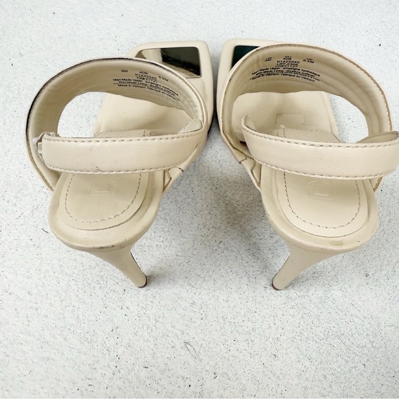 DKNY Cream High Heel Sandals - Picture 2 of 4